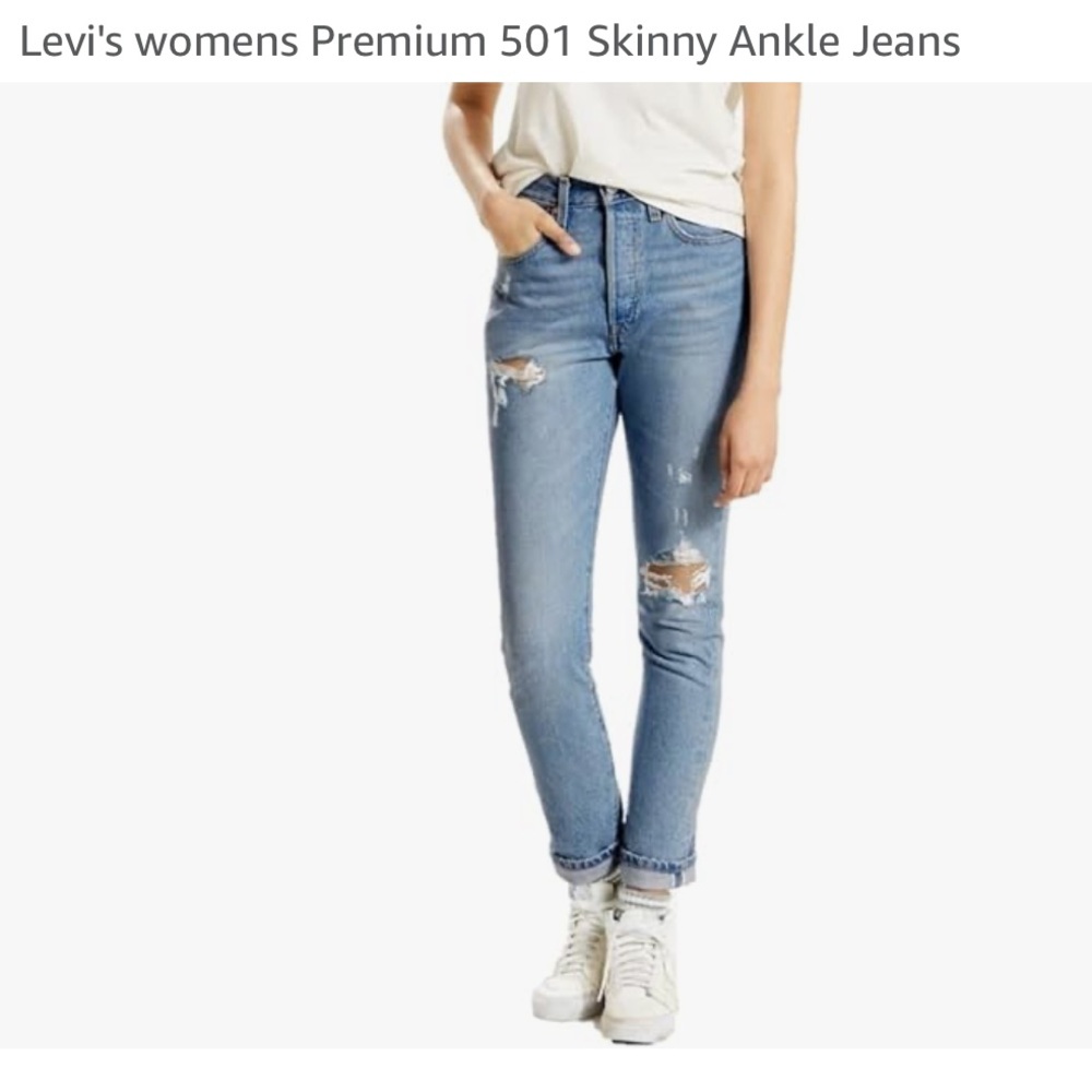 Levi's | Signature 501’s Skinny/Straight Leg Jeans